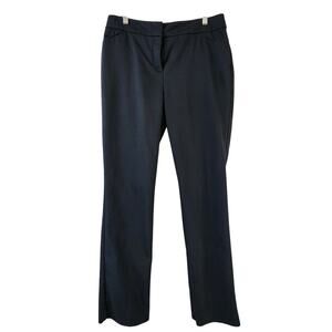 Chico's So Slimming Straight Leg Pants Women Size 0/US 4 Black Stretch